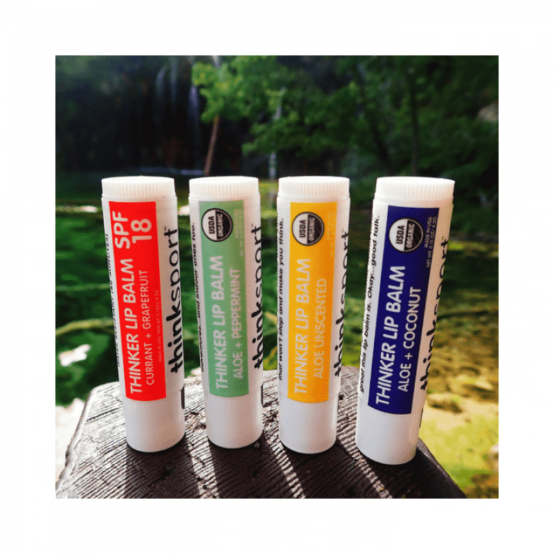 Organik Sertifikalı Dudak Balsamı - Aloe ve Kokusuz, THİNKSPORT