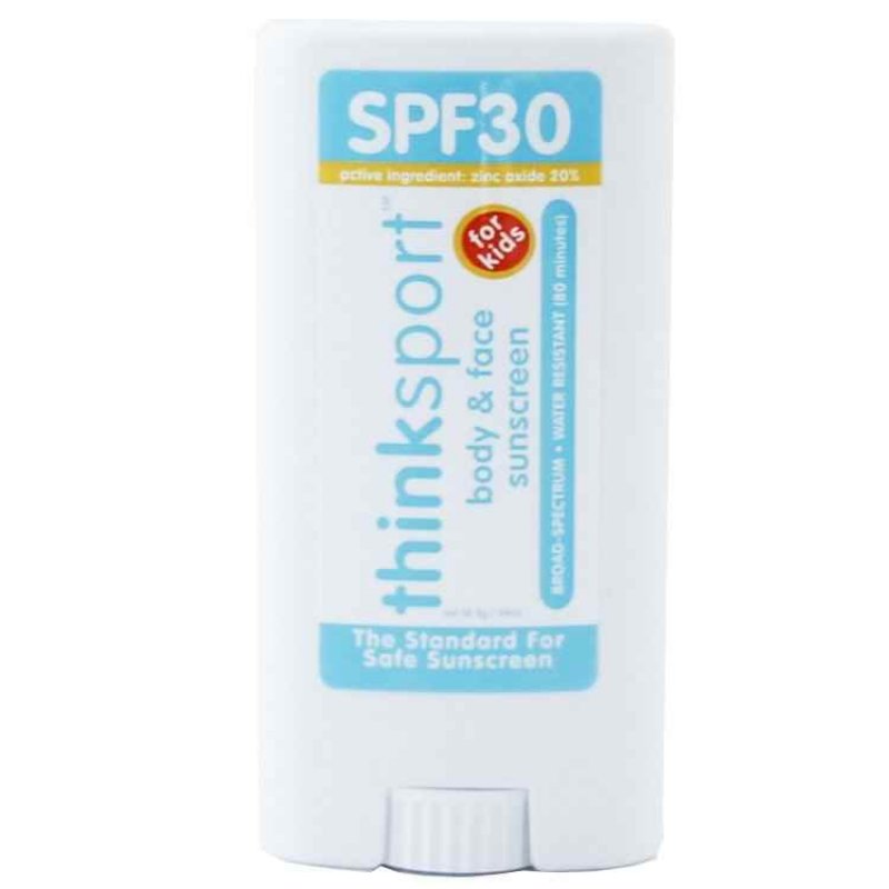 Doğal Çocuk Vücut ve Yüz Stick Güneş Kremi,Thinksport SPF30+, 18,4 gr,