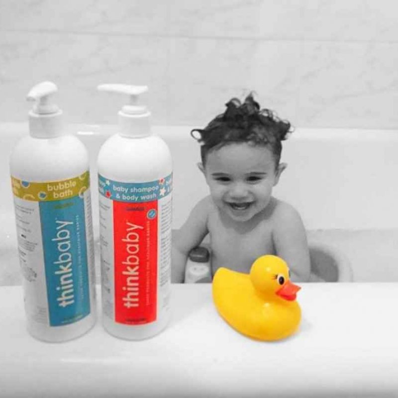 Doğal Bebek Saç ve Vücut Şampuanı, 473 ml, Thinkbaby