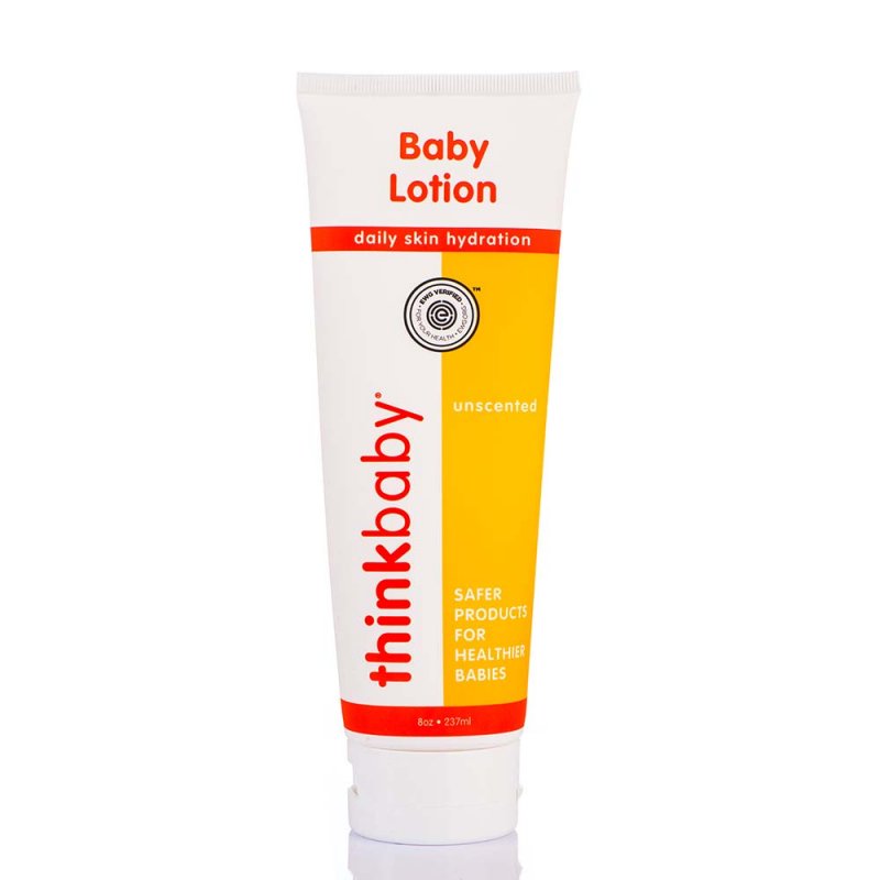 Doğal Bebek Losyonu, Kokusuz (237 ml), (Yenidoğan - 36 ay), Thinkbaby