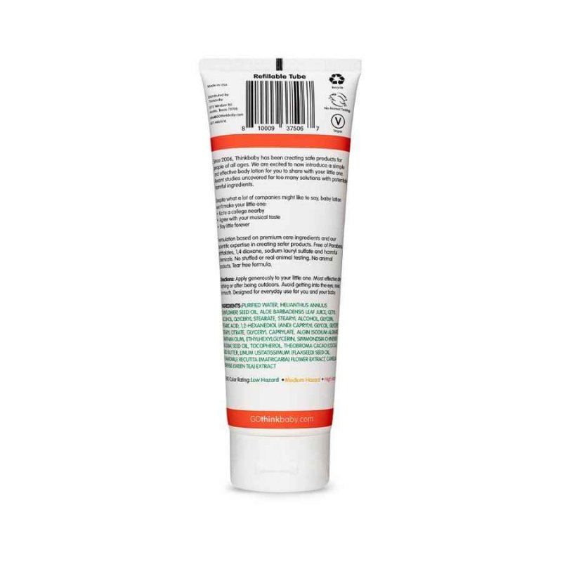 Doğal Bebek Losyonu, Kokusuz (237 ml), (Yenidoğan - 36 ay), Thinkbaby
