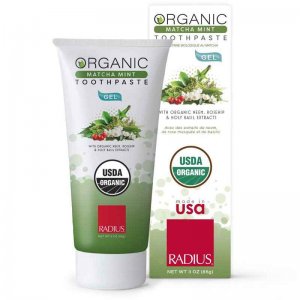 Organik Diş Macunu Jel, Nane Aloe Neem,85 gr, Radius 07/2022