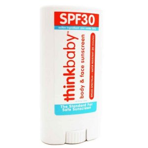 Doğal Bebek Yüz ve Vücut Stick Güneş Kremi, Thinkbaby SPF30+, 18.4 gr, (Yenidoğan - 36 ay),