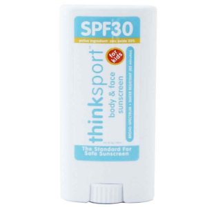 Doğal Çocuk Vücut ve Yüz Stick Güneş Kremi,Thinksport SPF30+, 18,4 gr,