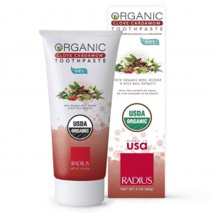 Ağız Kokusuna Karşı Etkili Organik Jel Diş Macunu, Karanfil Kakule, 85 gr, Radius 06/2022